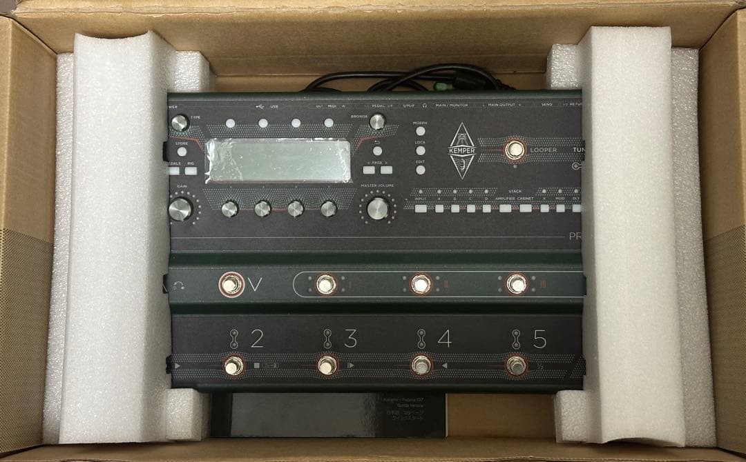 ギター KEMPER PROFILER STAGE