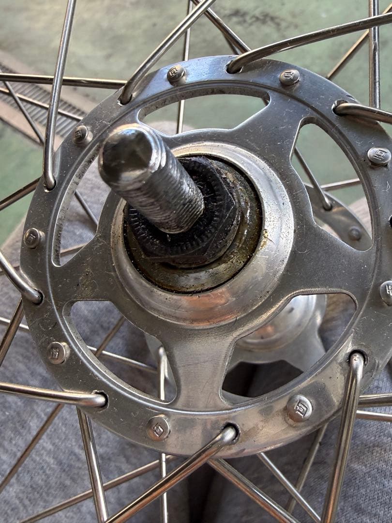 SUNSHIN サンシン　ピスト　フロントホイール　クリンチャー　700c完組