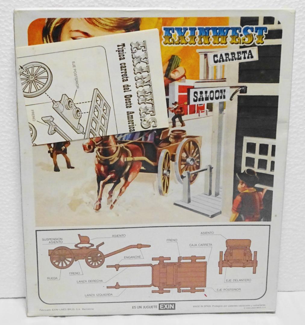 【激レア 未開封 50年以上前の品】EXINWEST CARRETA 幌馬車