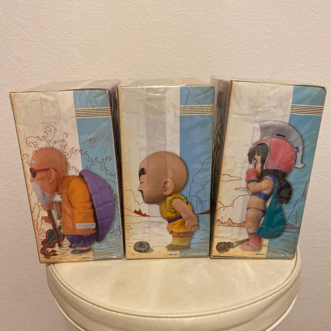 ドラゴンボールコレクション フィギュアセット　亀仙人　チチ　クリリン