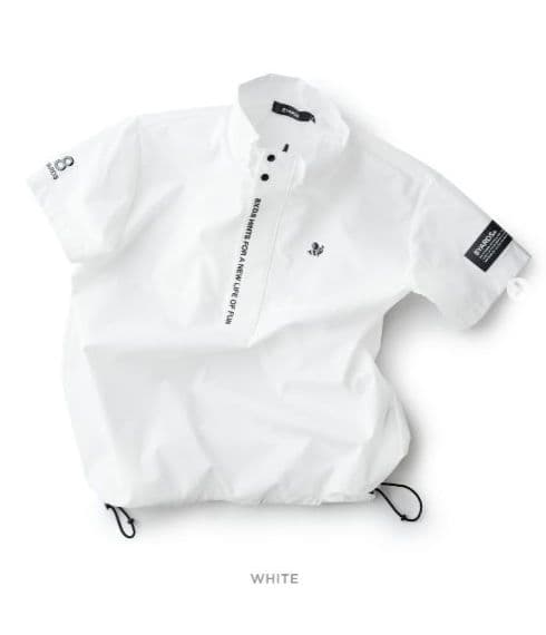 ★新品★ 8YARDS SideTuck Half Sleeve Blouson