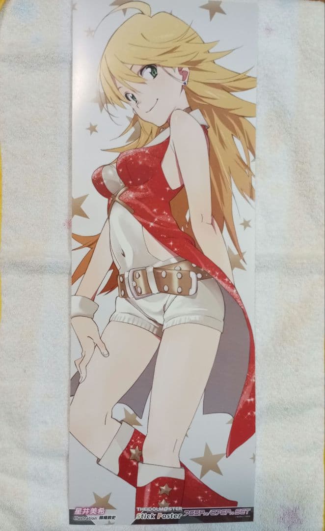 星井美希　スティックポスター　アイドルマスター　錦織敦史