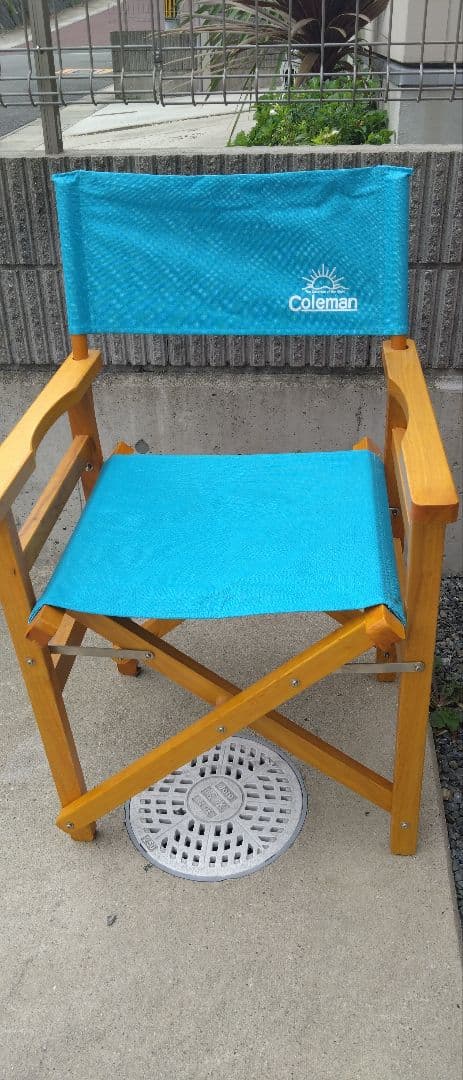 Coleman クラッシックチェア 青とピンク 2脚セット