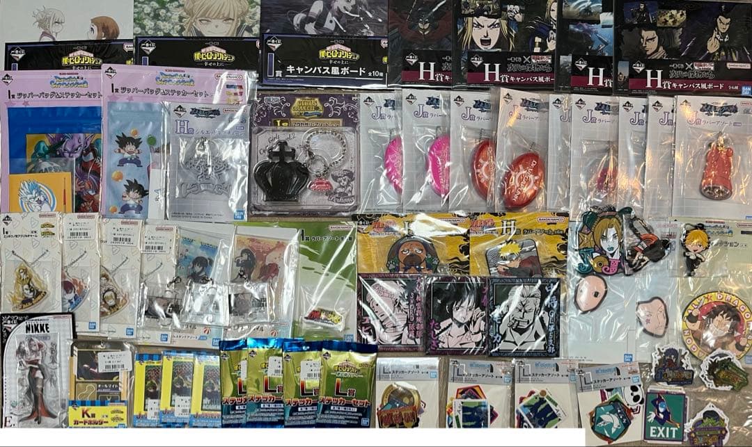 一番くじ　ドラゴンボール　ナルト　ワンピース　他多数　まとめ売り