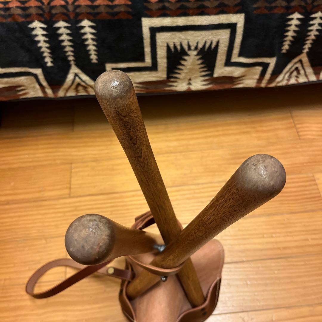 ベスタレーズスカーペット　焚き火チェア　ハンティングチェア　スツール　ビンテージ