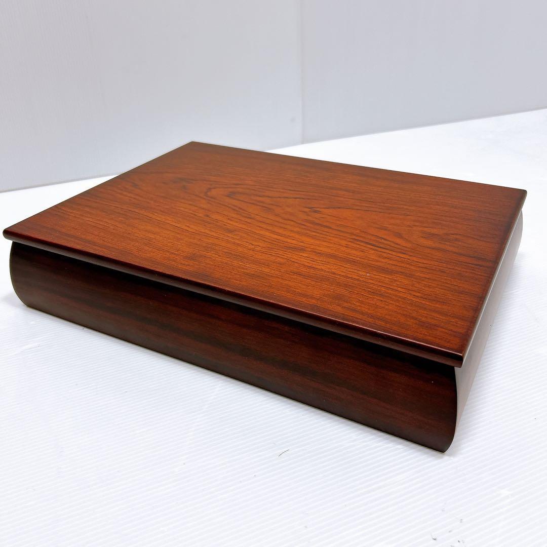 【未使用品】紫檀 文箱 唐本文庫