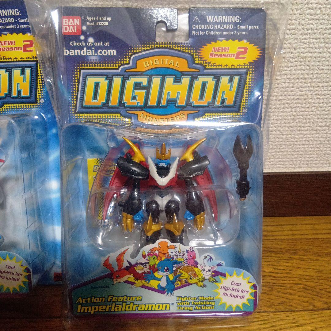 デジモンアドベンチャー　インペリアルドラモン　2体セット　海外フィギュア