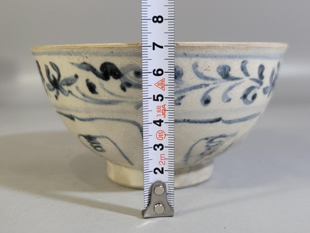 専用 茶道具 安南 染付 茶碗 時代物 DT435