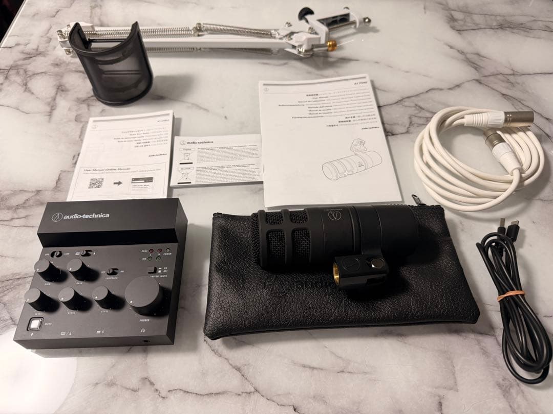 ☆最終値下げ☆美品☆オーディオテクニカ マイクセット