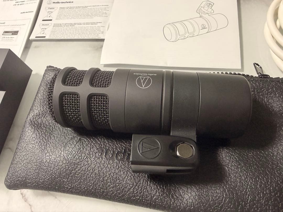 ☆最終値下げ☆美品☆オーディオテクニカ マイクセット