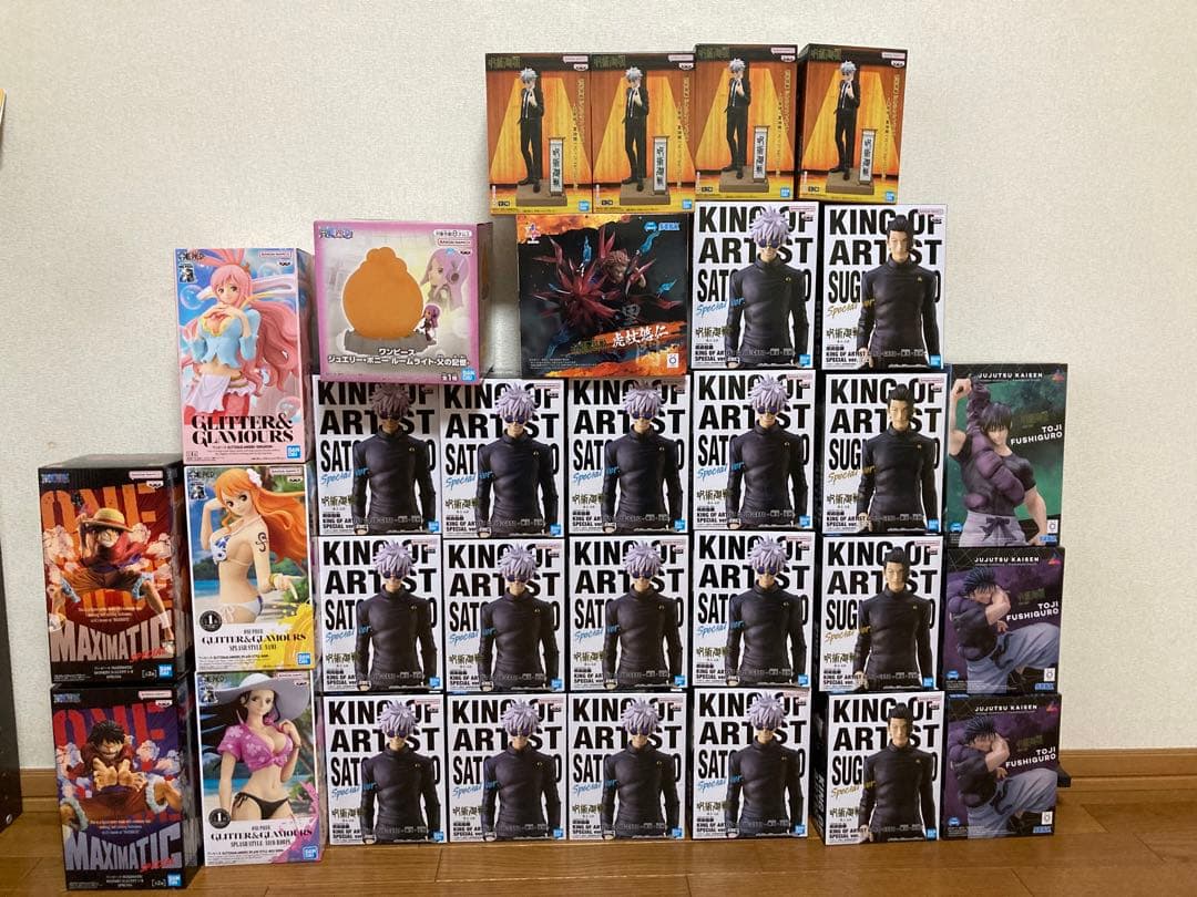 プライズフィギュア　まとめ売り　ワンピース　呪術廻戦　31個