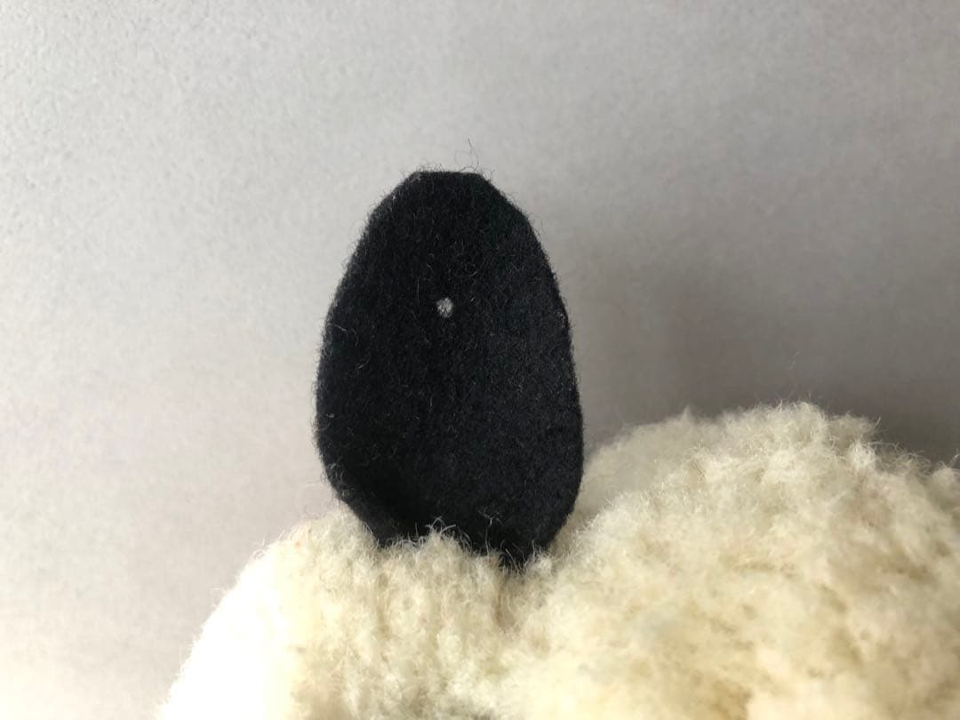 Steiff 　ポンポンウサギ白黒　大