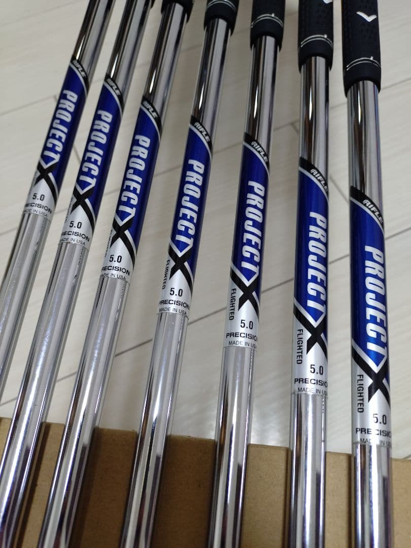 キャロウェイ RAZR MB Project X フライテッド5.0 #4〜P