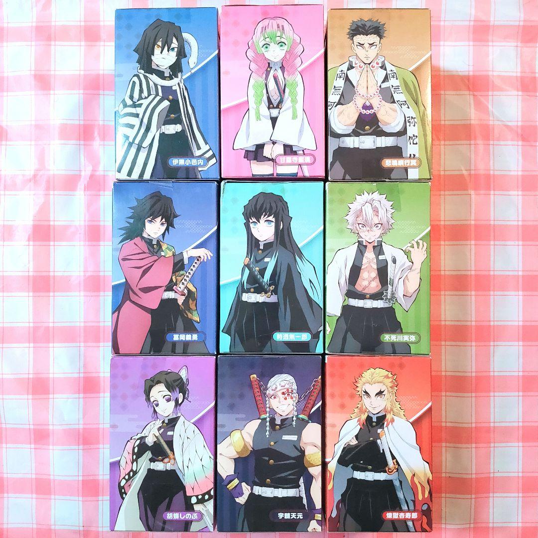 鬼滅の刃 ぽてっとフィギュア 柱9体セット ナムコ限定