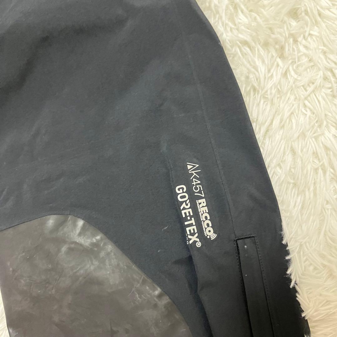 最高峰 BURTON AK バートン AK457 藤原ヒロシ ビブパンツ 黒