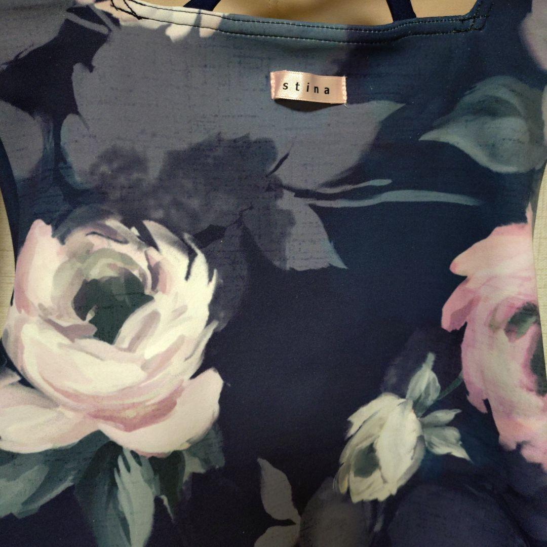 stinaレオタードtypeO　fantasy dark navy M スティナ