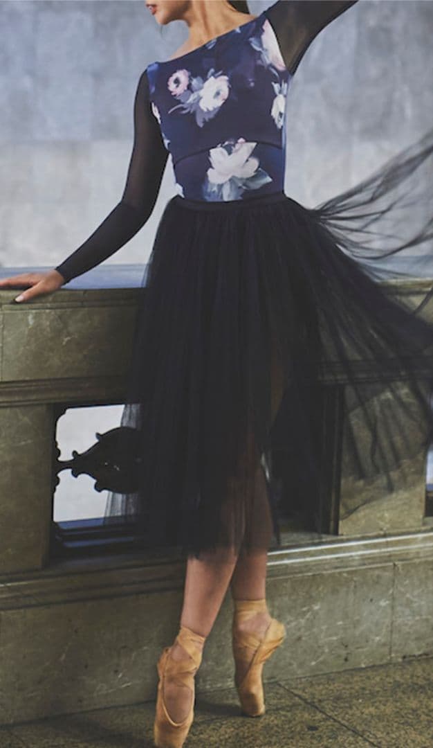 stinaレオタードtypeO　fantasy dark navy M スティナ