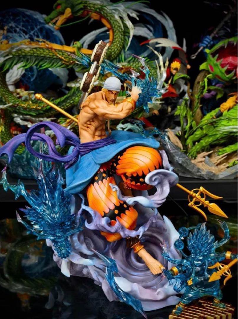 ワンピース エネル【雷神】 ガレージキット フィギュア　POP 1/8 サイズ