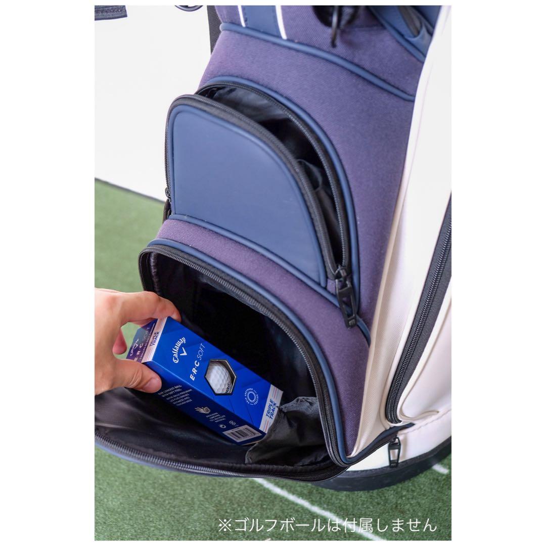 【Travis Mathew】　RTM スタンドキャディバッグ　ネイビー