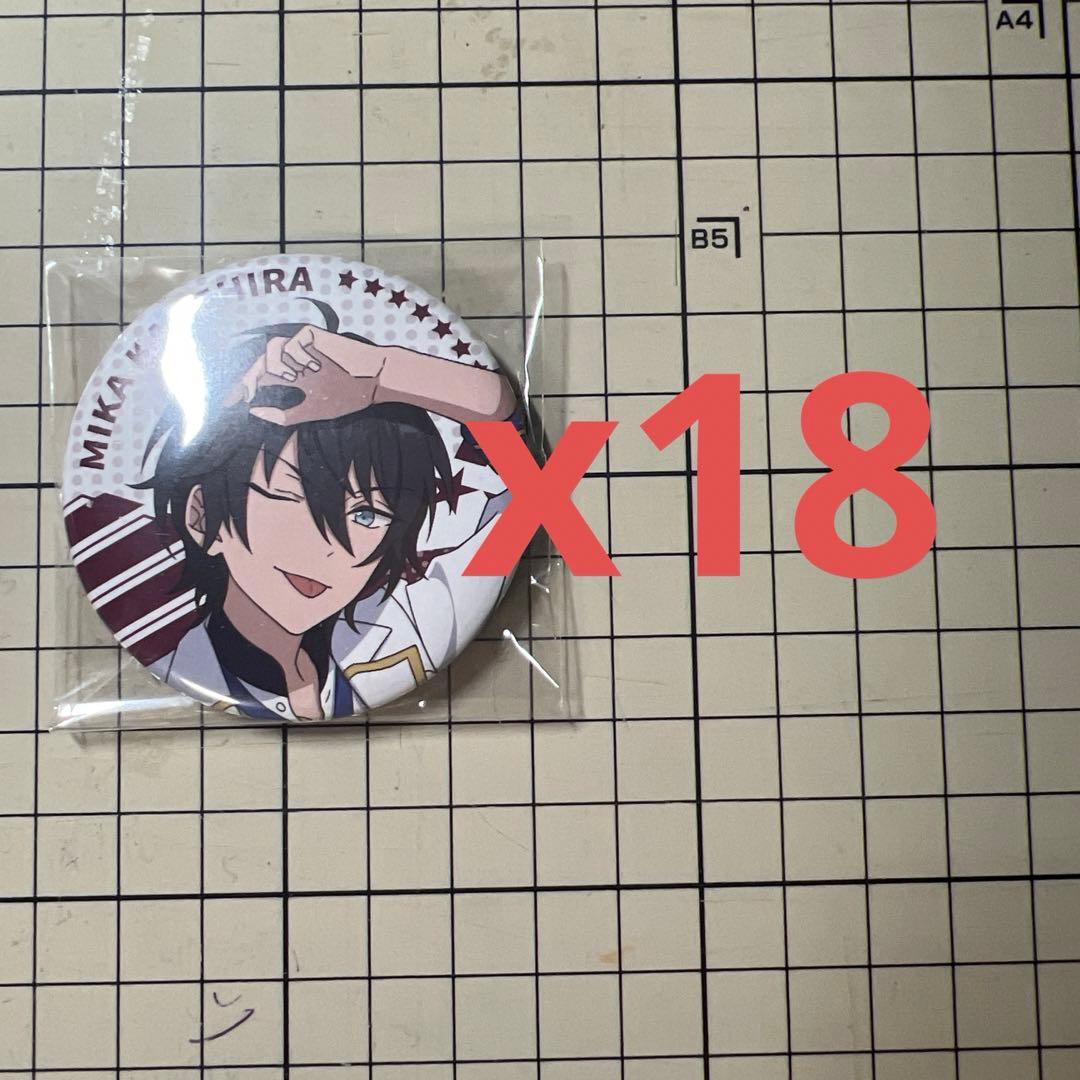 影片みか　合奏缶バッジ　リハーサル缶バッジ　中国缶　あんスタ