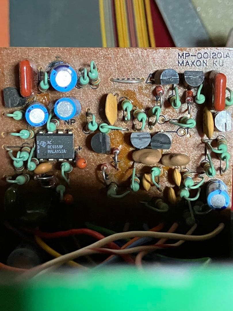 2SK121 マレーシアンチップ ヴィンテージ Ibanez TS-808