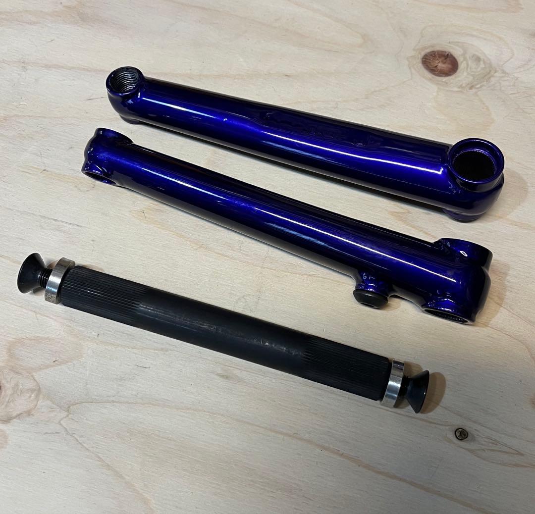 Profile Cr-Mo BMXクランク　リミテッドエディション　パープル