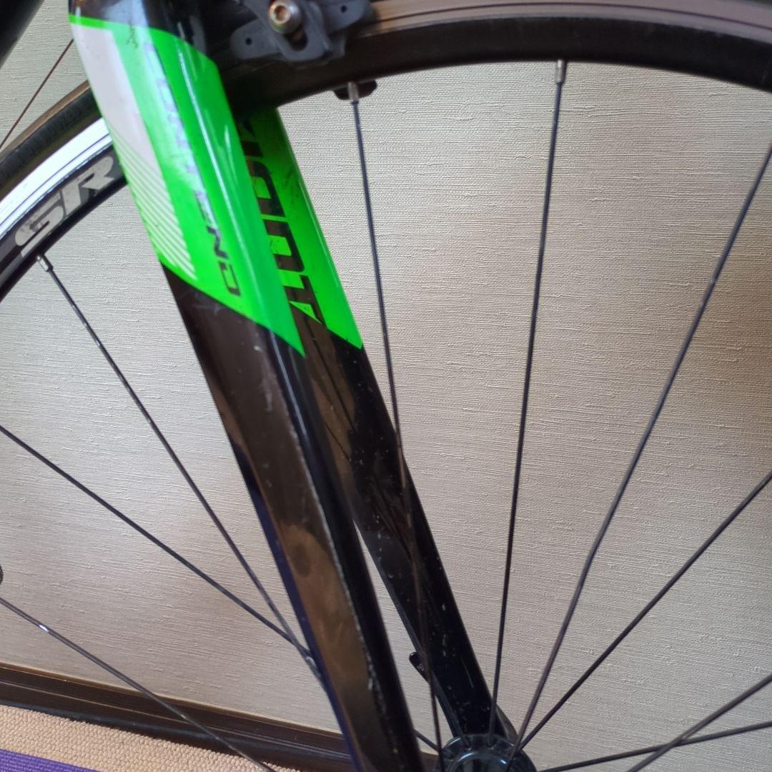 GIANT CONTEND1 ロードバイク ブラック/グリーン