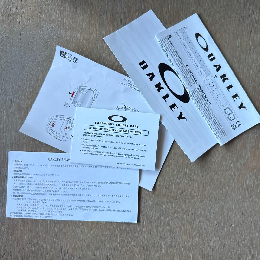 Oakley ゴーグル line miner pro L Asia fit
