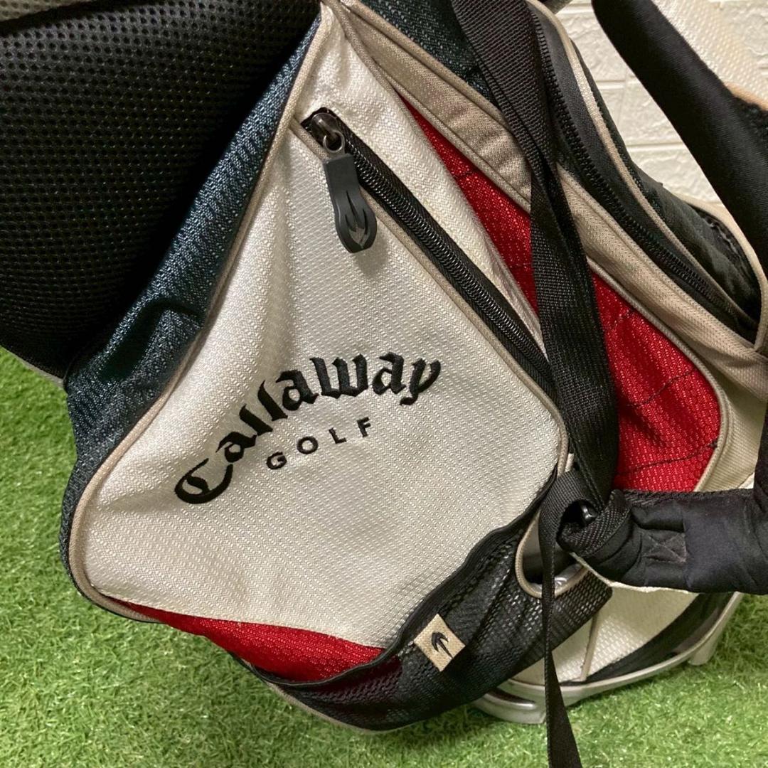 【希少】トミーヒルフィガー　キャロウェイ　コラボキャディバッグ　スタンド　7分割