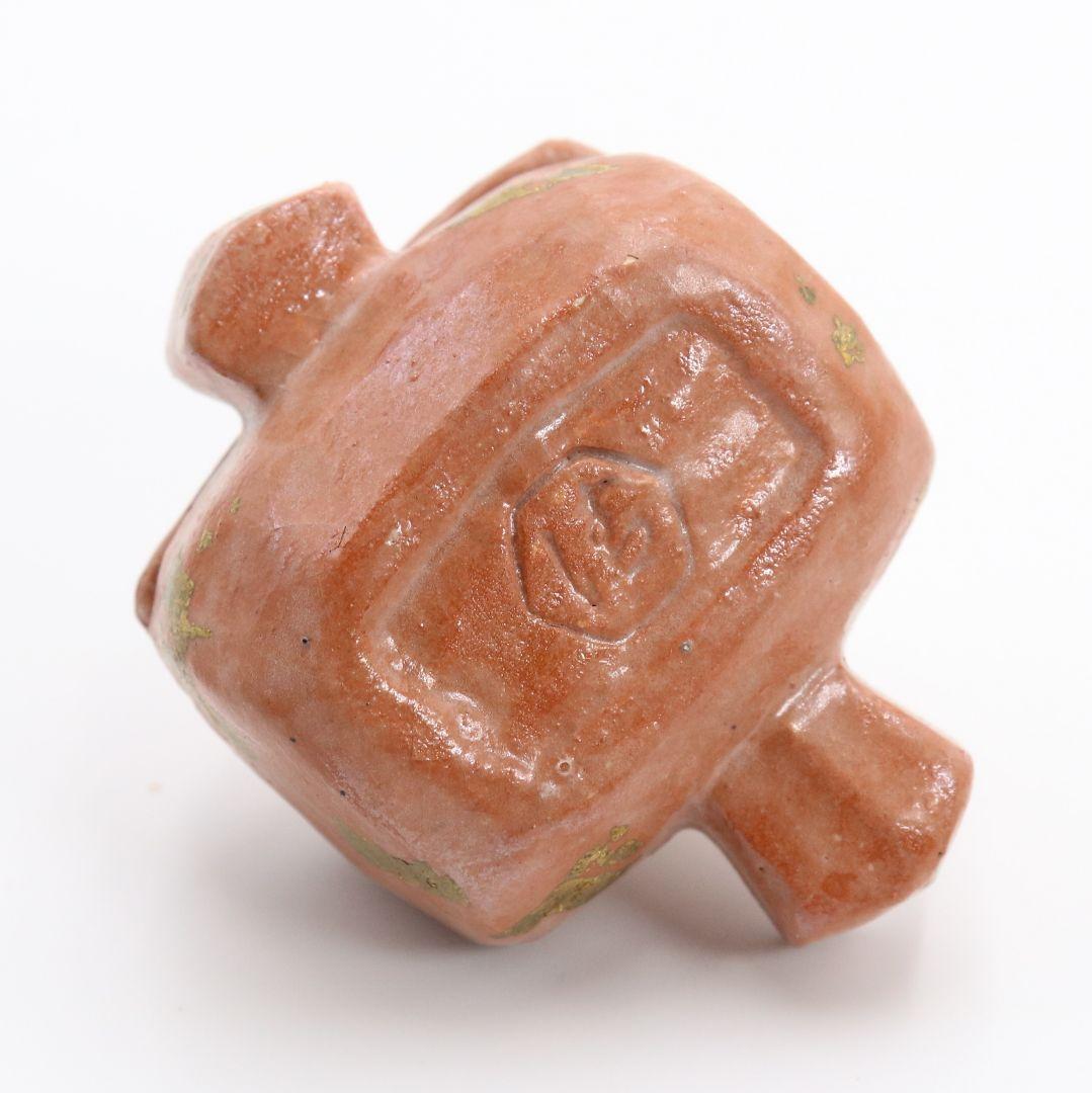 清水六兵衛作 嫁ヶ君香合 茶道具 干支 子 小槌　AT142　1F20