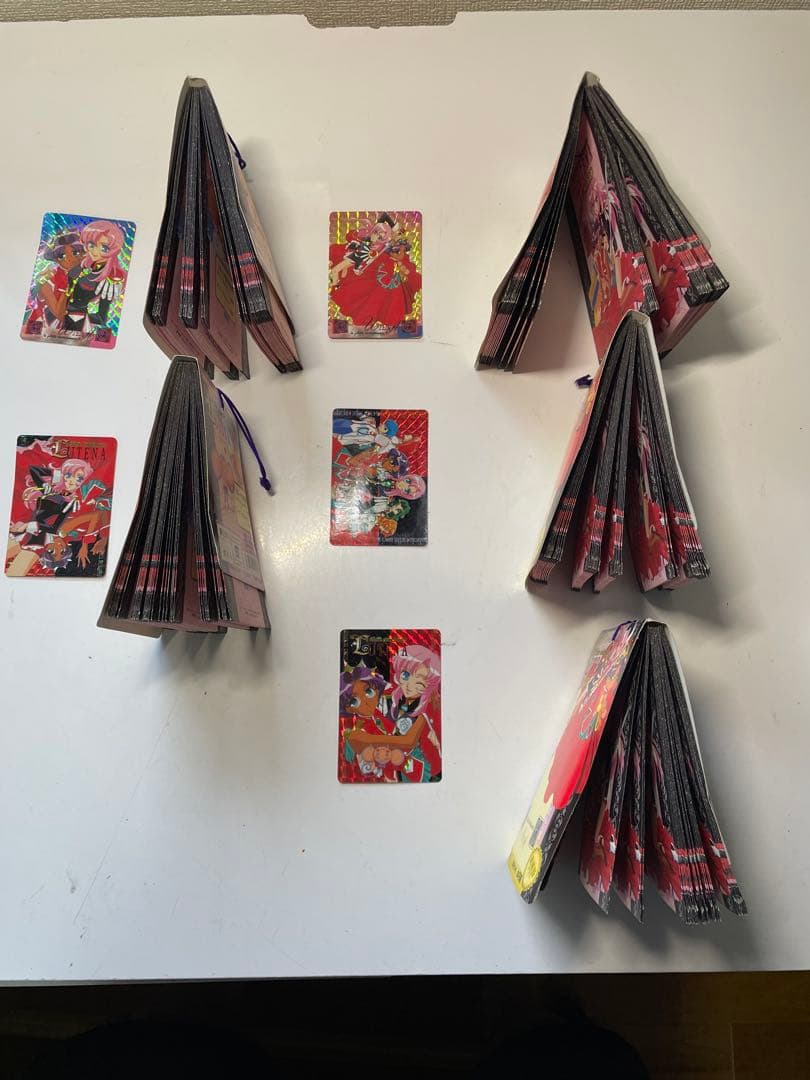 希少デットストック品　少女革命ウテナPPカード未使用5個セット