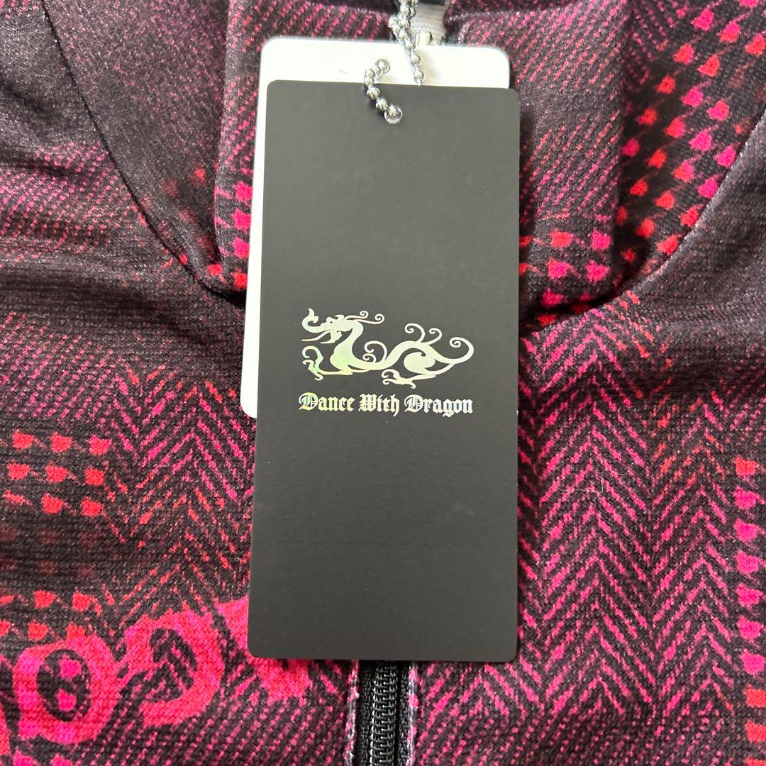 新品　Dance With Dragon チェック柄長袖シャツ サイズ3