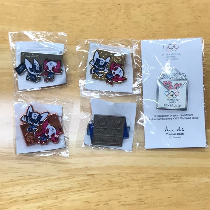 オリンピック2020ピンバッチ　SWATCH