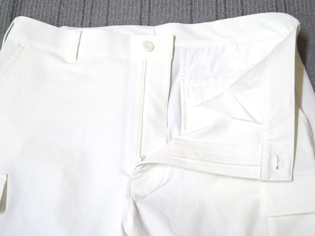 ⓁBEAMS GOLF（ビームス ゴルフ）ストレッチ カーゴショーツWHITE