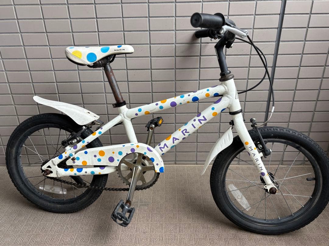 MARIN キッズバイク DONKY JR 16インチ ドットデザイン