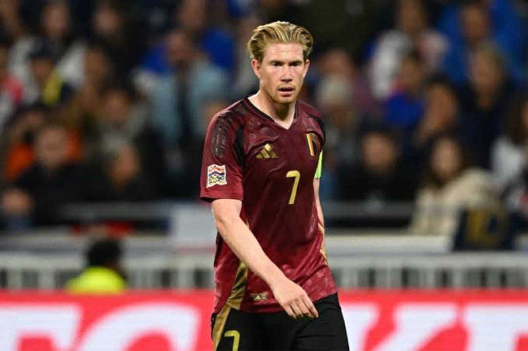 デブライネ ベルギー代表 2024ユニフォーム L