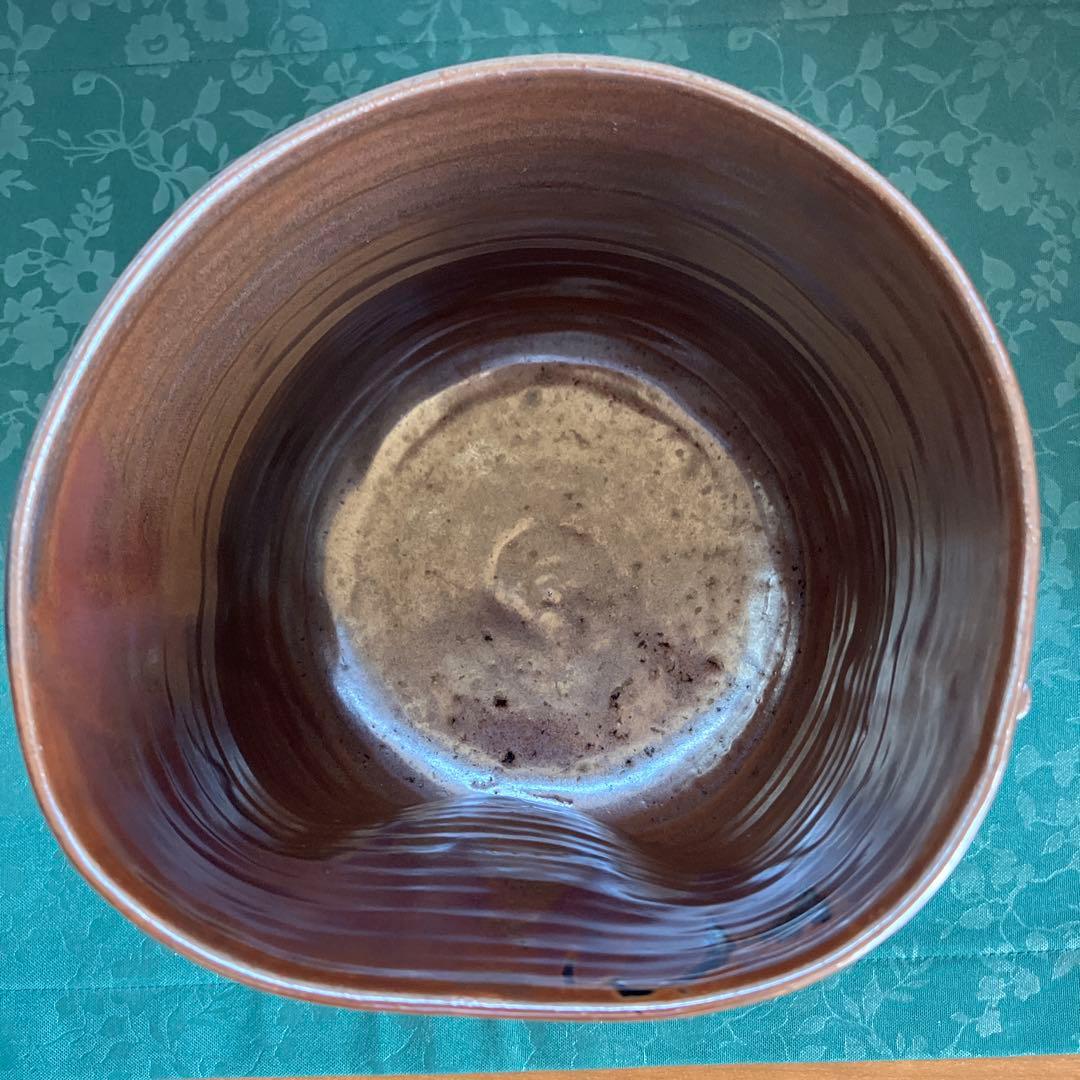 茶道具　裏千家　水指し　一重口　宝珠窯　雅山　作