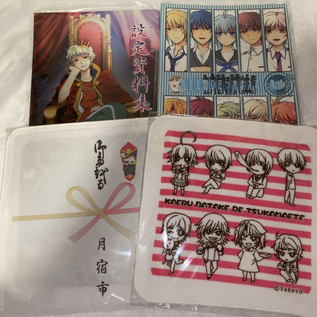 カエル畑DEつかまえて 本 設定資料集 タオル