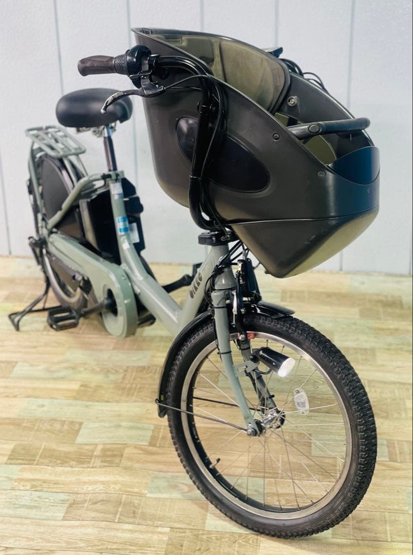 ★3105ブリヂストン12.8アンペア 20インチ子供乗せ電動アシスト自転車