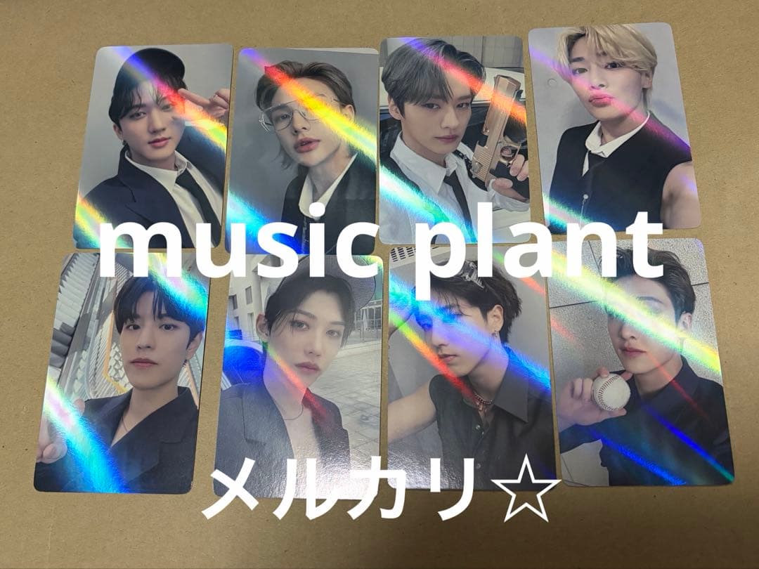 ① StrayKids MAXIDENT music plant トレカ 8枚