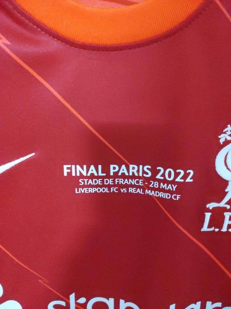 【未使用タグ付き/正規品】リバプール　サラー　ユニフォーム