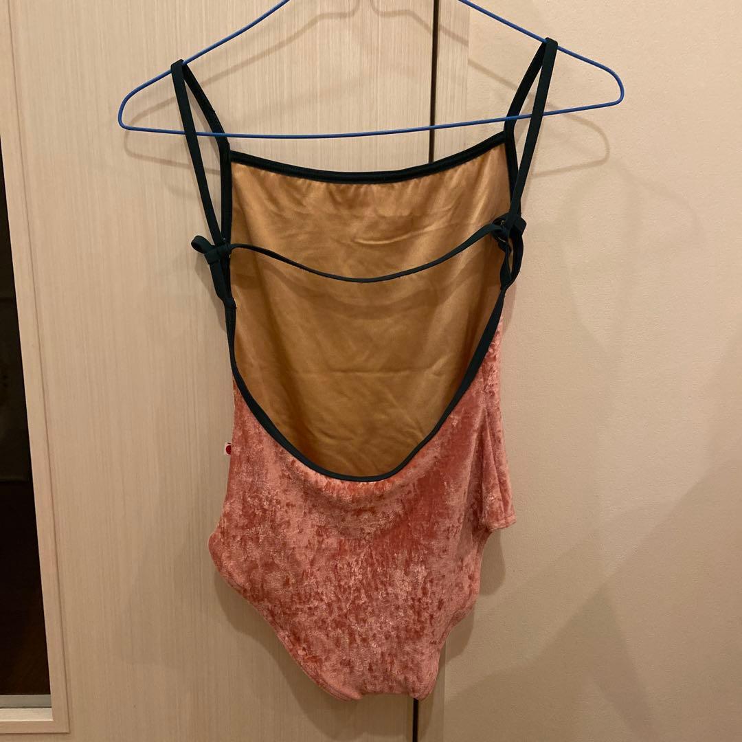YUMIKO ベロアレオタード サイズS