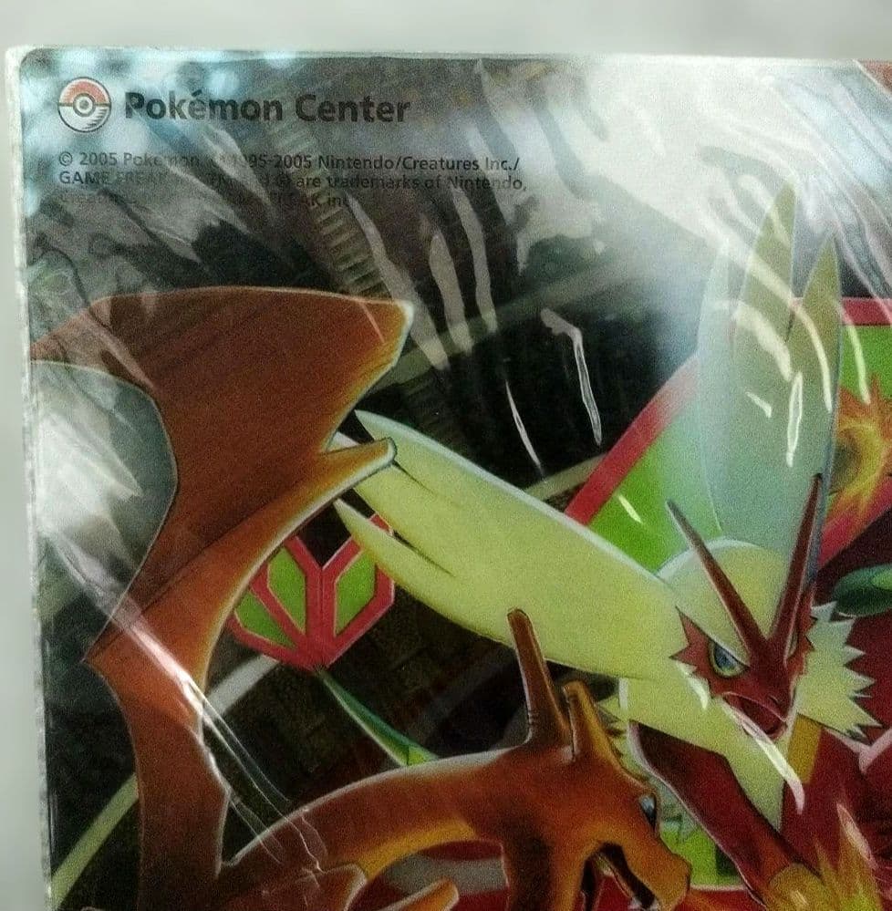 【激レア】下敷き ポケモンセンター 有田満弘 リザードン バシャーモ フライゴン