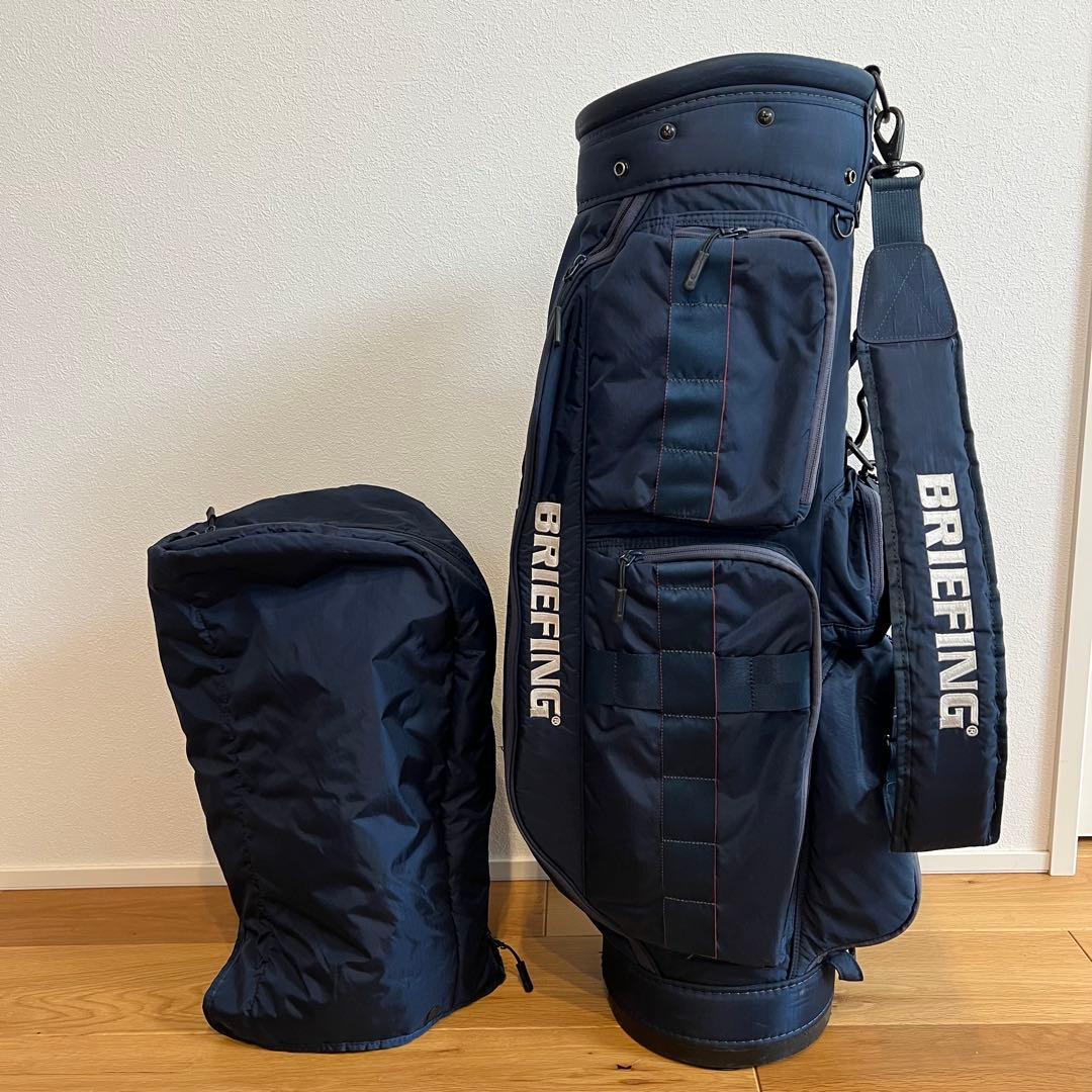 BRIEFING ブリーフィング キャディバッグ CR-6 軽量 ネイビー