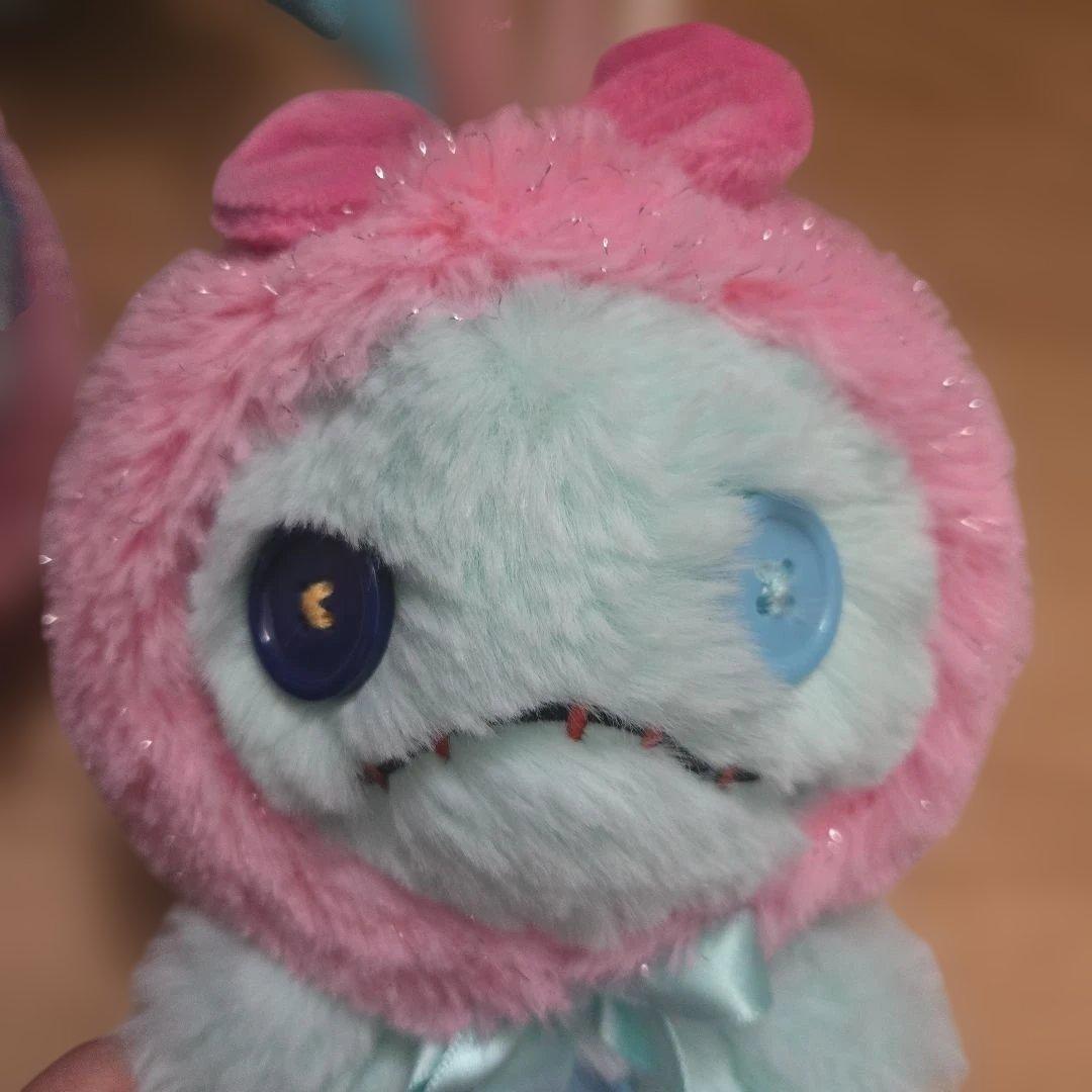 ぬいぐるみ　スティッチ&スクランプ　2026年さくらんぼ