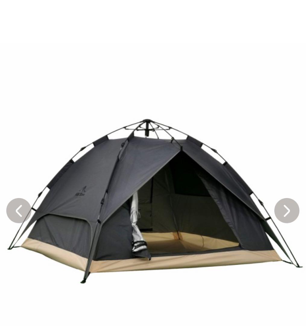 ワンタッチテント 4人用 軽量 フルクローズ 蚊帳 簡易 ドーム 新品未使用品