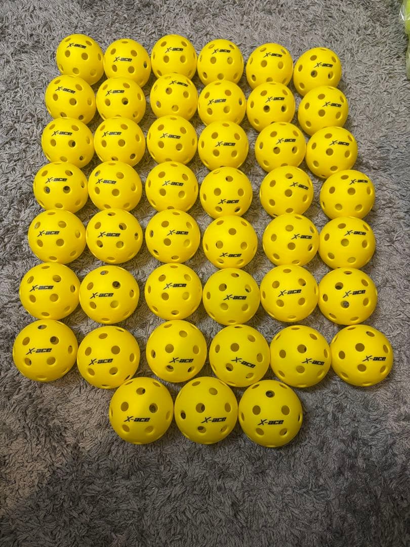 最終値下げ　新品未使用品　ピックルボール X-ACE 45個セット