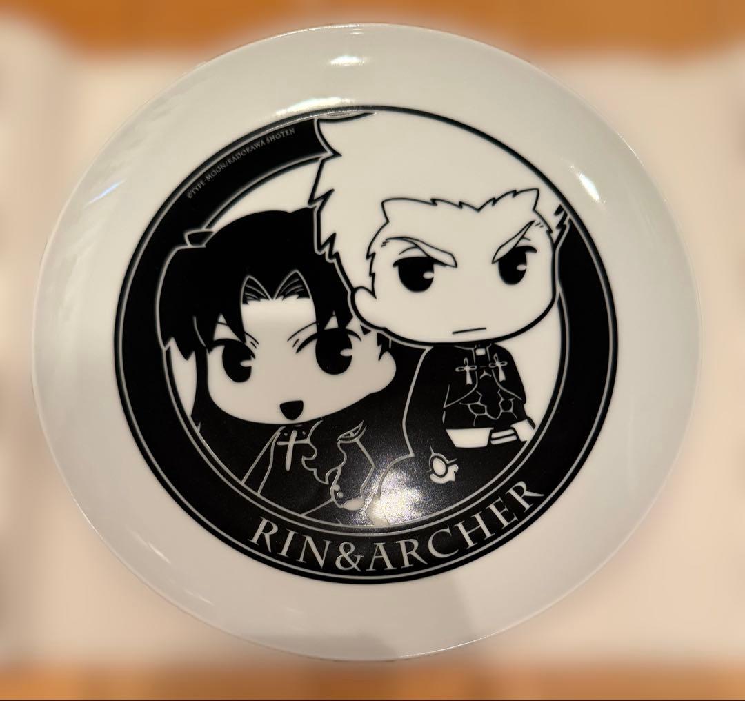 Fate/stay night ufotablecafe ミート皿 エミヤ＆凛