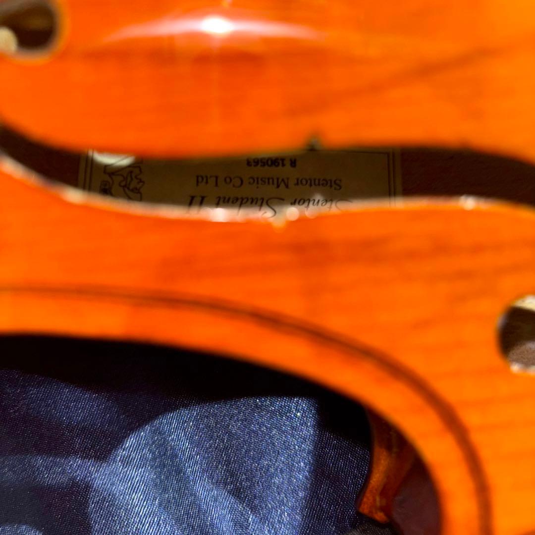 初心者向け バイオリン 15点フルセット SV180BC 4/4 STENTOR