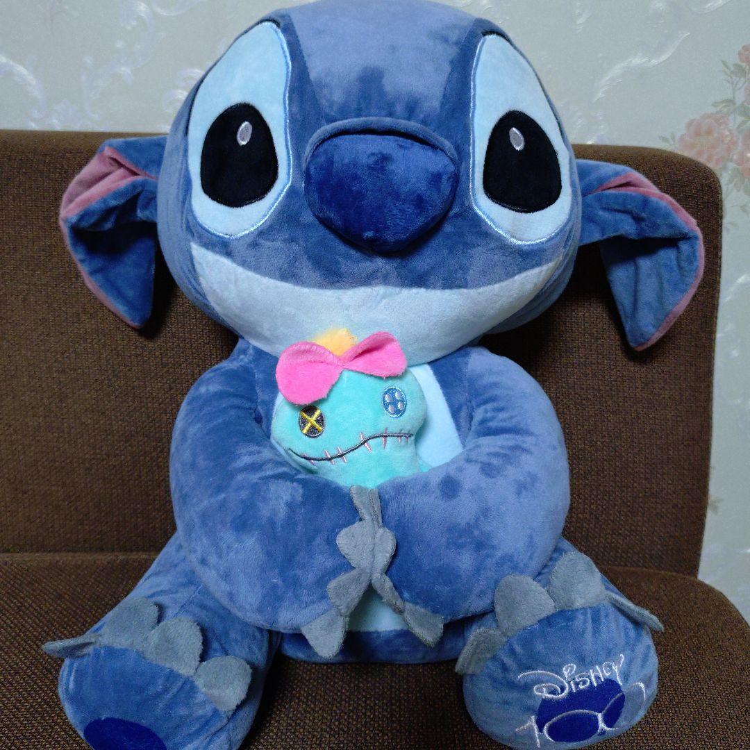 ディズニ 100 スティッチ ぬいぐるみ BIGサイズ